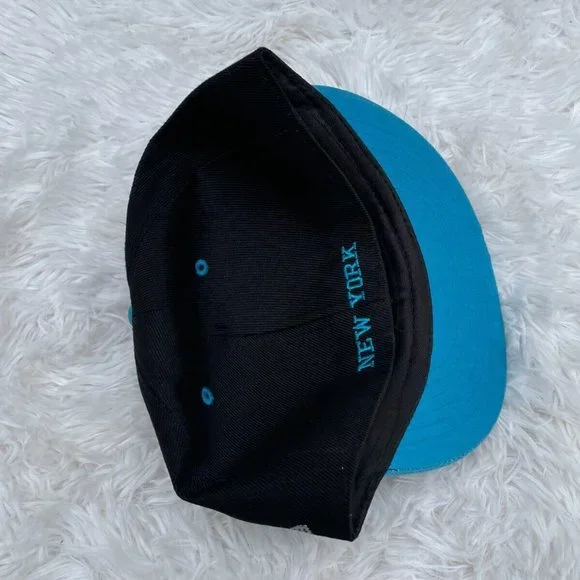New York Men Hat NY Cap Baseball Hat BlackBlue Sport Hat Size 56cm 6.75 - Picture 6 of 9